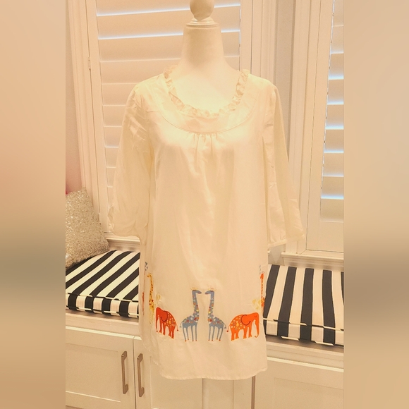 Tsumori Chisato Dresses & Skirts - Tsumori Chisato Ivory Ruffled Dress